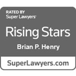 Brian P. Henry Super Lawyers Rising Stars Badge